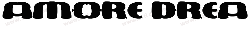 amore dreaming字体转换